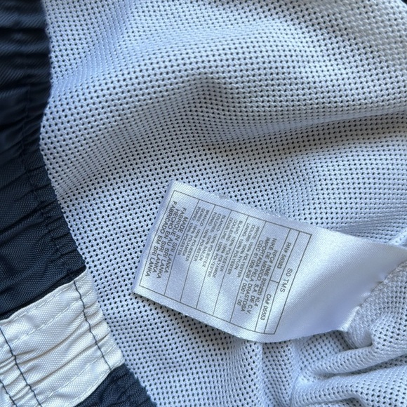 Vintage Nike 90s Navy White Stripe Track Straight Leg Pants - Picture 4 of 9